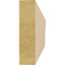 Ekena Millwork 2in. W x 8in. H x 32in. L Carmel Woodgrain TimberThane Rafter Tail, Primed Tan RFTUR02X08X32CARRCPR - alternate 4